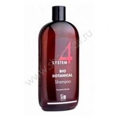 Sim Sensitive System 4 Bio Botanical Shampoo - Биоботанический шампунь 500 мл Sim Sensitive (Финляндия) купить по цене 6 991 руб.