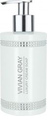 Vivian Gray & Vivanel Luxury Cream Soap Crystals in White - Крем-мыло Белый Кристалл 250 мл Vivian Gray & Vivanel (Германия) купить по цене 1 613 руб.