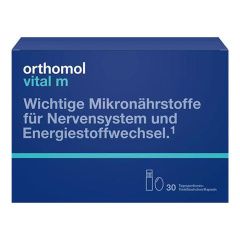 Orthomol - Комплекс "Витал М" 30 флаконов жидкости + 60 капсул Orthomol (Германия) купить по цене 6 618 руб.