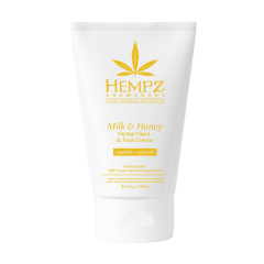 Hempz Milk & Honey Herbal Hand & Foot Creme - Крем для рук и ног Молоко и Мед 100 мл Hempz (США) купить по цене 1 360 руб.