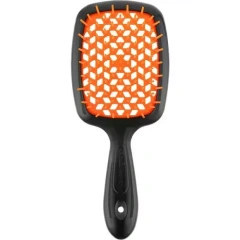 Щетка Superbrush с закругленными зубчиками черно-оранжевая, 20,3 х 8,5 х 3,1 см Janeke (Италия) купить по цене 1 188 руб.