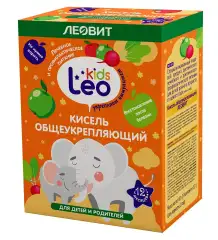 Кисель общеукрепляющий для детей, 5 пакетов х 12 г Леовит (Россия) купить по цене 270 руб.