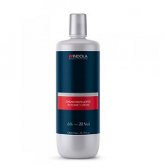 Indola Cream Developer 6% - Проявитель-крем 6% для стойкой крем-краски для волос 1000 мл Indola (Нидерланды) купить по цене 728 руб.