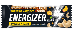 Леовит Energizer - Батончик ореховый Кешью, манго и папайя 40 гр Леовит (Россия) купить по цене 142 руб.