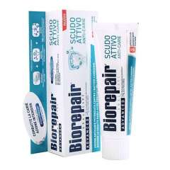 Biorepair Scudo Active Anti-carie - Зубная паста с Активной защитой эмалии 75 мл Biorepair (Италия) купить по цене 875 руб.
