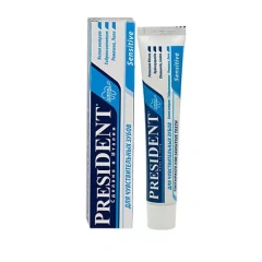 Зубная паста для чувствительных зубов, 50 мл President (Италия) купить по цене 320 руб.