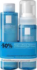 La Roche-Posay Physiological Cleansers - Набор для очищения кожи (Мицеллярная очищающая пенка 150 мл, Тоник успокаивающий увлажняющий 200 мл) La Roche-Posay (Франция) купить по цене 3 292 руб.