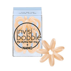 Invisibobble Nano To Be or Nude to Be - Резинка для волос с подвесом Invisibobble (Великобритания) купить по цене 420 руб.