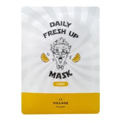 Village 11 Factory Daily Fresh - Тканевая маска для лица с экстрактом лимона 20 г Village 11 Factory (Корея) купить по цене 101 руб.