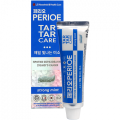 Perioe Tar Tar Care Strong Mint - Зубная паста Сильная мята 120 г. Perioe (Корея) купить по цене 476 руб.