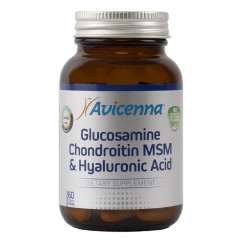 Avicenna Витамины и минералы - Комплекс "Глюкозамин хондроитин MSM + гиаулороновая кислота" 60 таблеток Avicenna (Турция) купить по цене 2 100 руб.