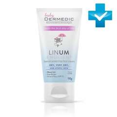 Dermedic Emolient Linum Baby - Детский увлажняющий и успокаивающий крем для очень сухой кожи SPF 15  50 гр Dermedic (Польша) купить по цене 1 040 руб.