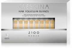 Crescina Follicular Islands 2100 - Лосьон для стимуляции роста волос для женщин 10*3,5 мл Crescina (Швейцария) купить по цене 19 033 руб.