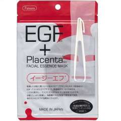 Japan Gals Facial Essence Mask - Маска с плацентой и EGF фактором 7 шт Japan Gals (Япония) купить по цене 952 руб.