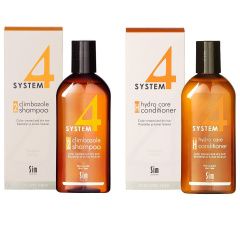 Sim Sensitive System 4 - Набор для сухих волос (шампунь №2 215 мл, бальзам H 215 мл) Sim Sensitive (Финляндия) купить по цене 2 711 руб.