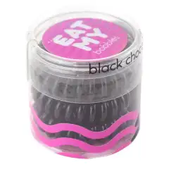 Резинка для волос "Чёрный шоколад" мини упаковка, 3 шт Eat My (Россия) купить по цене 208 руб.