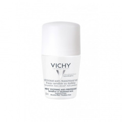 Vichy Deodorant - Дезодорант-шарик 48 часа для чувствительной кожи 50 мл Vichy (Франция) купить по цене 1 418 руб.