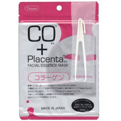 Japan Gals Facial Essence - Маска с плацентой и коллагеном 7 шт Japan Gals (Япония) купить по цене 952 руб.