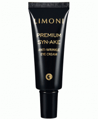 Limoni Premium Syn-Ake Anti-Wrinkle Eye Cream - Антивозрастной крем для век со змеиным ядом 25 мл Limoni (Корея) купить по цене 997 руб.