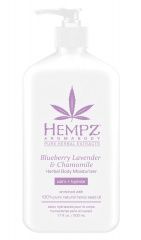 Hempz Blueberry Lavender & Chamomile Herbal Body Moisturizer - Молочко для тела увлажняющее лаванда, ромашка и дикие ягоды 500 мл Hempz (США) купить по цене 3 232 руб.