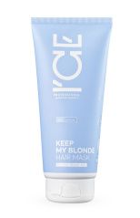 I`CE Professional Keep My Blonde - Тонирующая маска для светлых волос 200 мл I`CE Professional (Россия) купить по цене 660 руб.