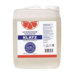 Klatz Antimicrobial - Антимикробный гель для рук с ароматом грейпфрута 5 л Klatz (Россия) купить по цене 1 587 руб.