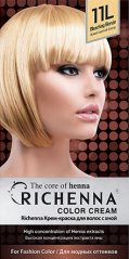 Richenna Color Cream Bleaching Blonde - Крем-краска для волос с хной №11L Richenna (Корея) купить по цене 1 277 руб.