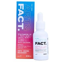 Art&Fact - Витаминная сыворотка (Niacinamide 2%+Folic Acid+Lactic Acid+VitaminC+VitaminE) 30 мл Art&Fact (Россия) купить по цене 457 руб.