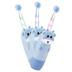 Детская электрическая звуковая зубная щетка RL 025 Baby 1+, голубая, 1 шт Revyline (Китай) купить по цене 1 990 руб.