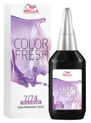 Wella Color Fresh - Оттеночная краска 7/74 блонд коричнево-красный 75 мл Wella Professionals (Германия) купить по цене 1 641 руб.
