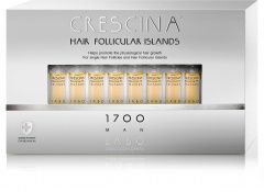 Crescina Follicular Islands 1700 - Лосьон для стимуляции роста волос для мужчин 10*3,5 мл Crescina (Швейцария) купить по цене 10 318 руб.
