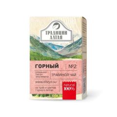 Алтэя Травяные чаи - Натуральный травяной чай "Горный" 50 г Алтэя (Россия) купить по цене 128 руб.