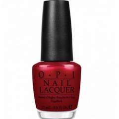 OPI Classic Danke-Shiny Red - Лак для ногтей 15 мл OPI (США) купить по цене 234 руб.