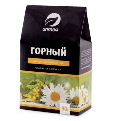 Алтэя Травяные чаи - Натуральный травяной чай "Горный" 80 г Алтэя (Россия) купить по цене 162 руб.