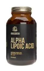 Биологически активная добавка к пище Alpha Lipoic Acid, 60 капсул х 60 мг Grassberg (Великобритания) купить по цене 1 386 руб.
