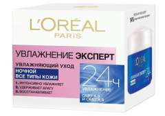 L'Oreal Dermo-Expertise - Крем для лица Увлажнение Эксперт ночной 50 мл L'Oreal Paris (Франция) купить по цене 839 руб.