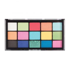 Mua Make Up Academy Pro 15 Shade Eyeshadow Palette - Палетка теней для век 15 оттенков Colour Burst 12 гр MUA Make Up Academy (Великобритания) купить по цене 656 руб.