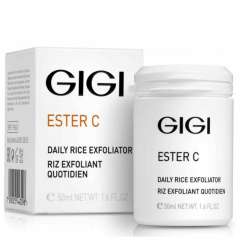 GIGI Ester C Daily RICE Exfoliator - Эксфолиант для очищения и микрошлифовки кожи 50 мл GIGI (Израиль) купить по цене 2 838 руб.