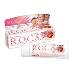R.O.C.S. Medical - Гель реминерализующий для детей и подростков со вкусом клубники 45 гр. R.O.C.S. (Россия) купить по цене 495 руб.