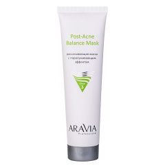 Aravia  Post-Acne Balance Mask - Рассасывающая маска для лица с поросуживающим эффектом для жирной и проблемной кожи 100 мл Aravia Professional (Россия) купить по цене 458 руб.