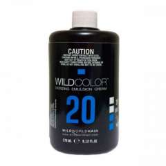 Wild Color Oxidizing Emulsion Cream OXI 6% 20 Vol. - Крем-эмульсия окисляющая для краски 270 мл Wildcolor (Италия) купить по цене 472 руб.