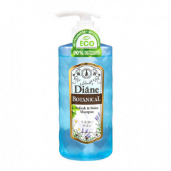 Moist Diane Botanical Refresh - Шампунь бессиликоновый бессульфатный питание 480 мл Moist Diane (Япония) купить по цене 2 092 руб.