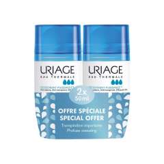 Uriage - Дезодорант тройной силы 2 х 50 мл Uriage (Франция) купить по цене 1 741 руб.
