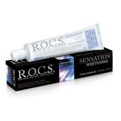 R.O.C.S - Зубная паста "Сенсационное отбеливание" 74 гр. R.O.C.S. (Россия) купить по цене 410 руб.