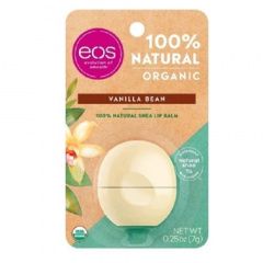Eos Organic vanilla bean lip balm бальзам для губ(на картонной подложке) EOS (США) купить по цене 552 руб.