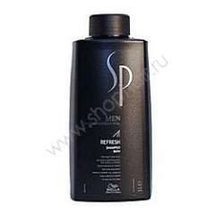 Wella SP Men Refresh Shampoo - Освежающий шампунь 1000 мл Wella System Professional (Германия) купить по цене 3 436 руб.