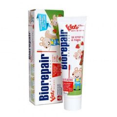 Biorepair Junior Kids Strawberry - Детская зубная паста от 0 до 6 лет 50 мл Biorepair (Италия) купить по цене 469 руб.