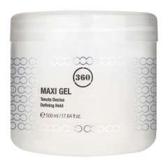 360 Maxi Gel - Гель для волос с сильной фиксацией 500 мл 360 (Италия) купить по цене 641 руб.
