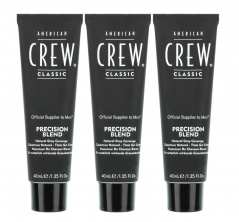 American Crew Precision Blend - Краска для седых волос натуральный оттенок 4/5 3*40 мл American Crew (США) купить по цене 2 520 руб.