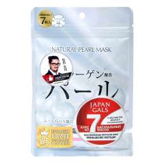 Japan Gals - Курс натуральных масок для лица с экстрактом жемчуга 7 шт Japan Gals (Япония) купить по цене 952 руб.